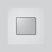 Aura Rectangle 850 x 750 LED Mirror gallery detail image