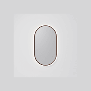 Aura Oval 500x1050 LED Mirror gallery detail image