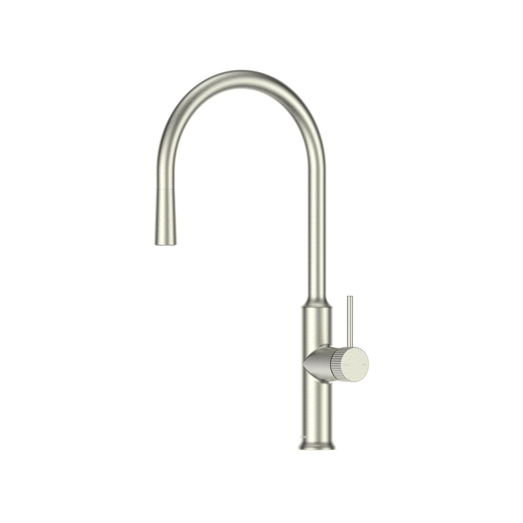 Nature Piper Pull Down Sink Mixer | Textured Handle gallery detail image