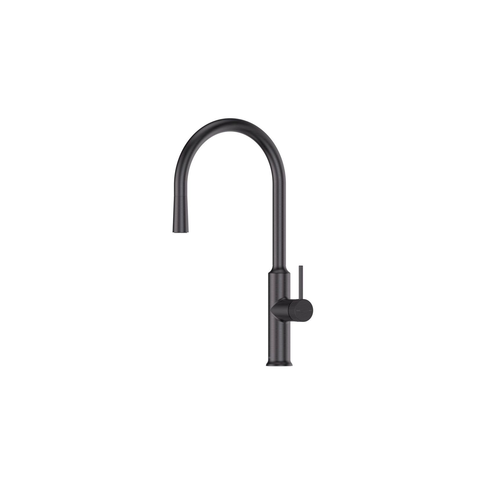 Nature Piper Pull Down Sink Mixer | Textured Handle gallery detail image