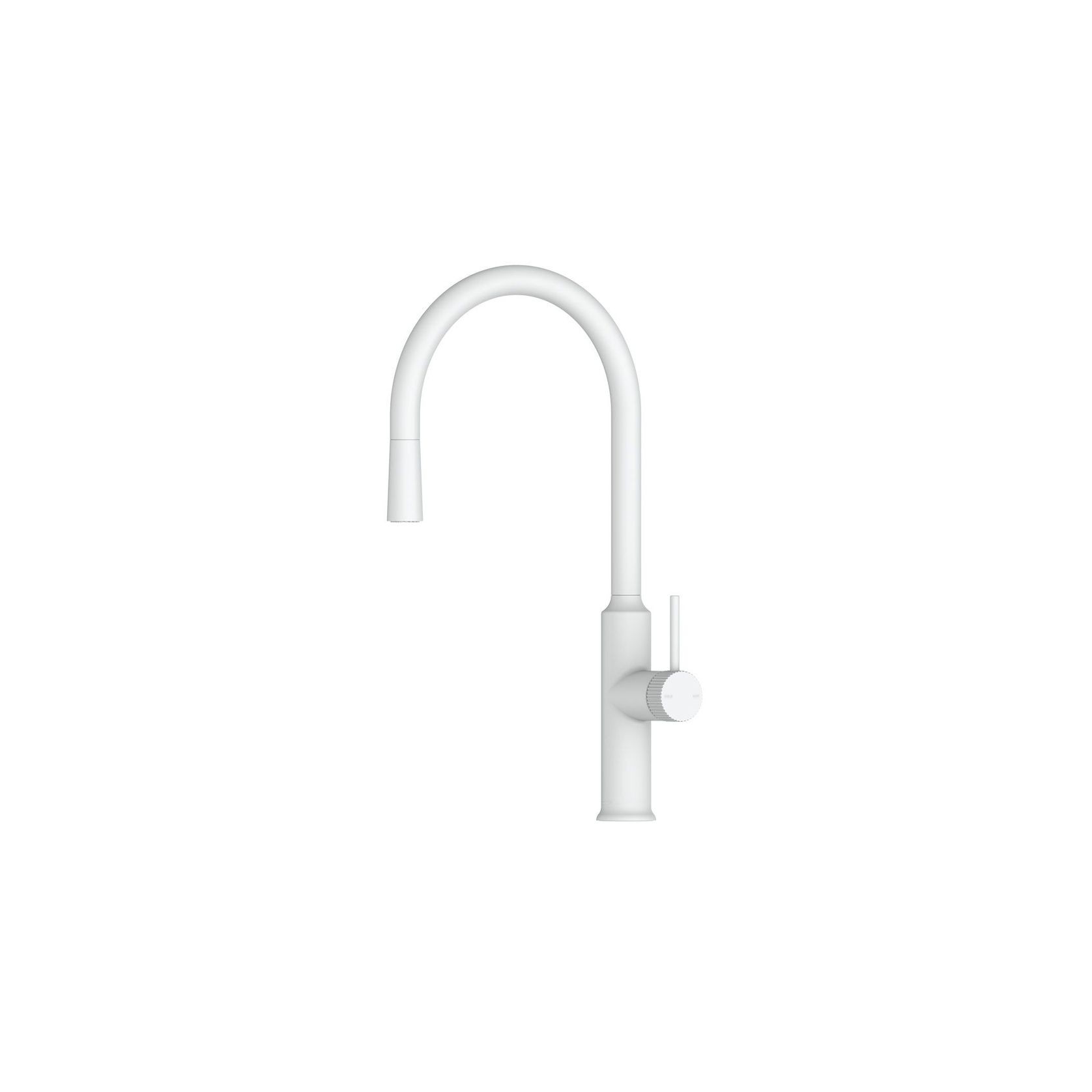 Nature Lineare Pull Down Sink Mixer | Textured Handle gallery detail image