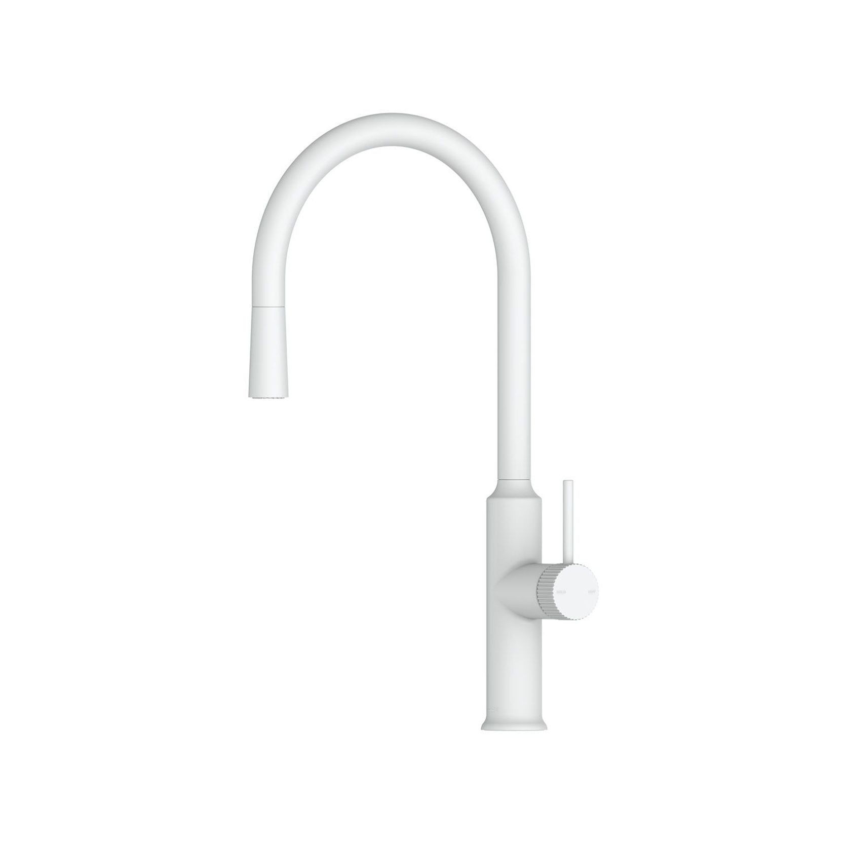 Nature Lineare Pull Down Sink Mixer | Textured Handle gallery detail image