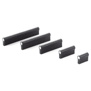 Premium Como Leather Pull - Black gallery detail image