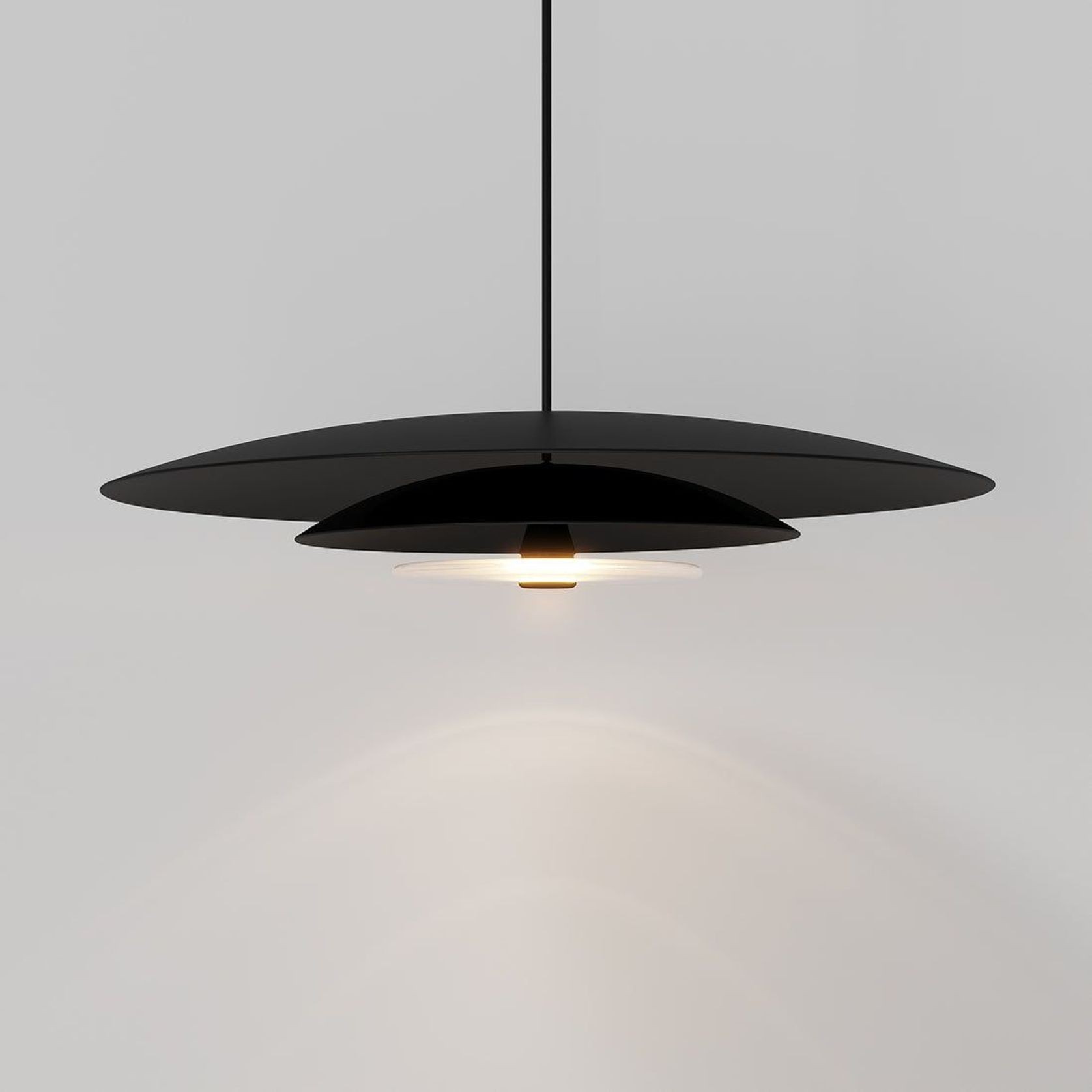 Coral Duo Dome Pendant Light gallery detail image