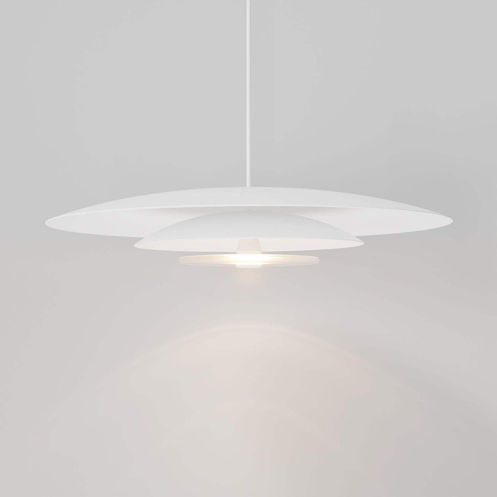 Coral Duo Dome Pendant Light gallery detail image