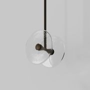Coral Duo Rod Pendant - Clear gallery detail image
