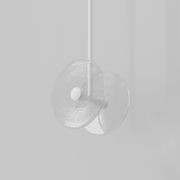 Coral Duo Rod Pendant - Clear gallery detail image