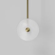 Coral Duo Rod Pendant - Frosted gallery detail image