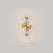 Coral Duo Rod Wall Light - (Centered) gallery detail image