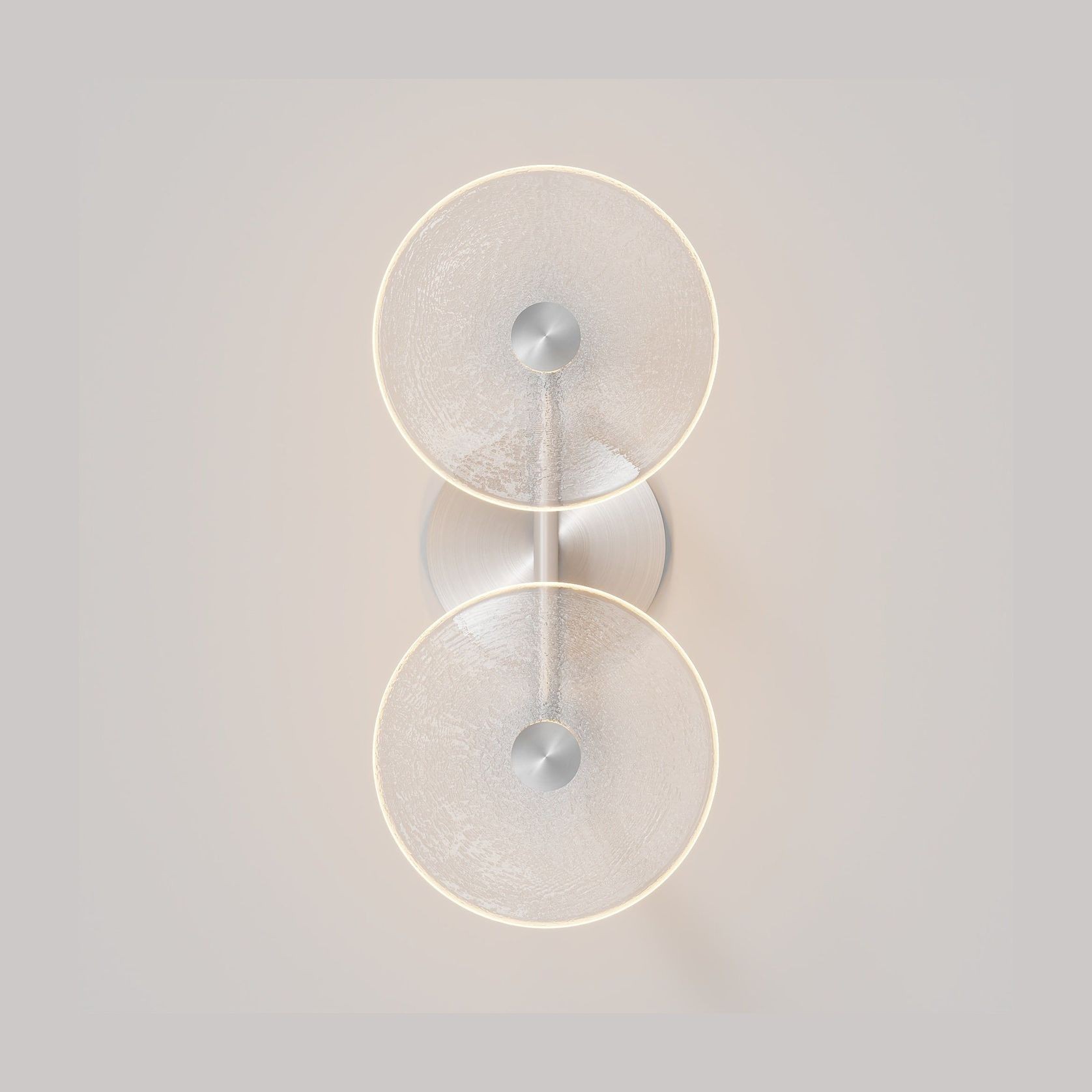 Coral Duo Rod Wall Light - (Centered) gallery detail image