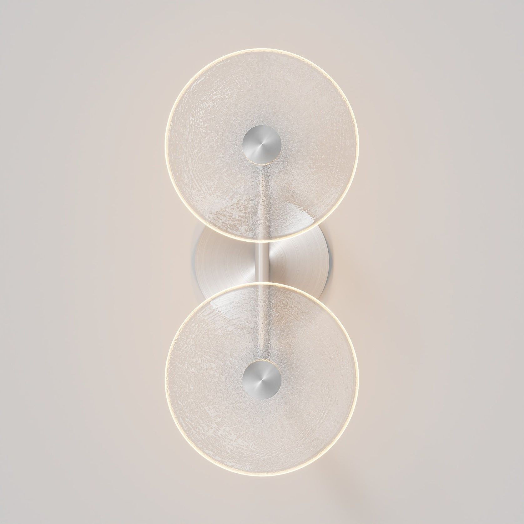 Coral Duo Rod Wall Light - (Centered) gallery detail image