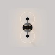 Coral Duo Rod Wall Light - (Centered) gallery detail image