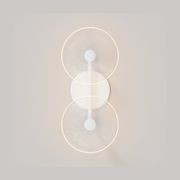 Coral Duo Rod Wall Light - (Centered) gallery detail image