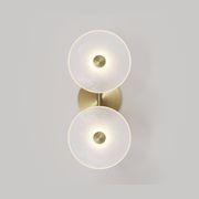 Coral Duo Rod Wall Light - (Centered) gallery detail image