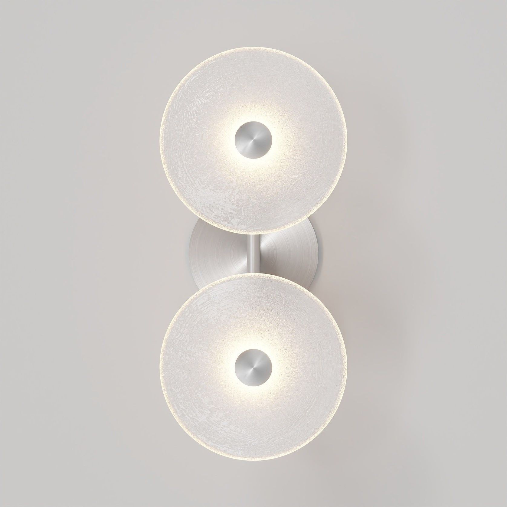Coral Duo Rod Wall Light - (Centered) gallery detail image