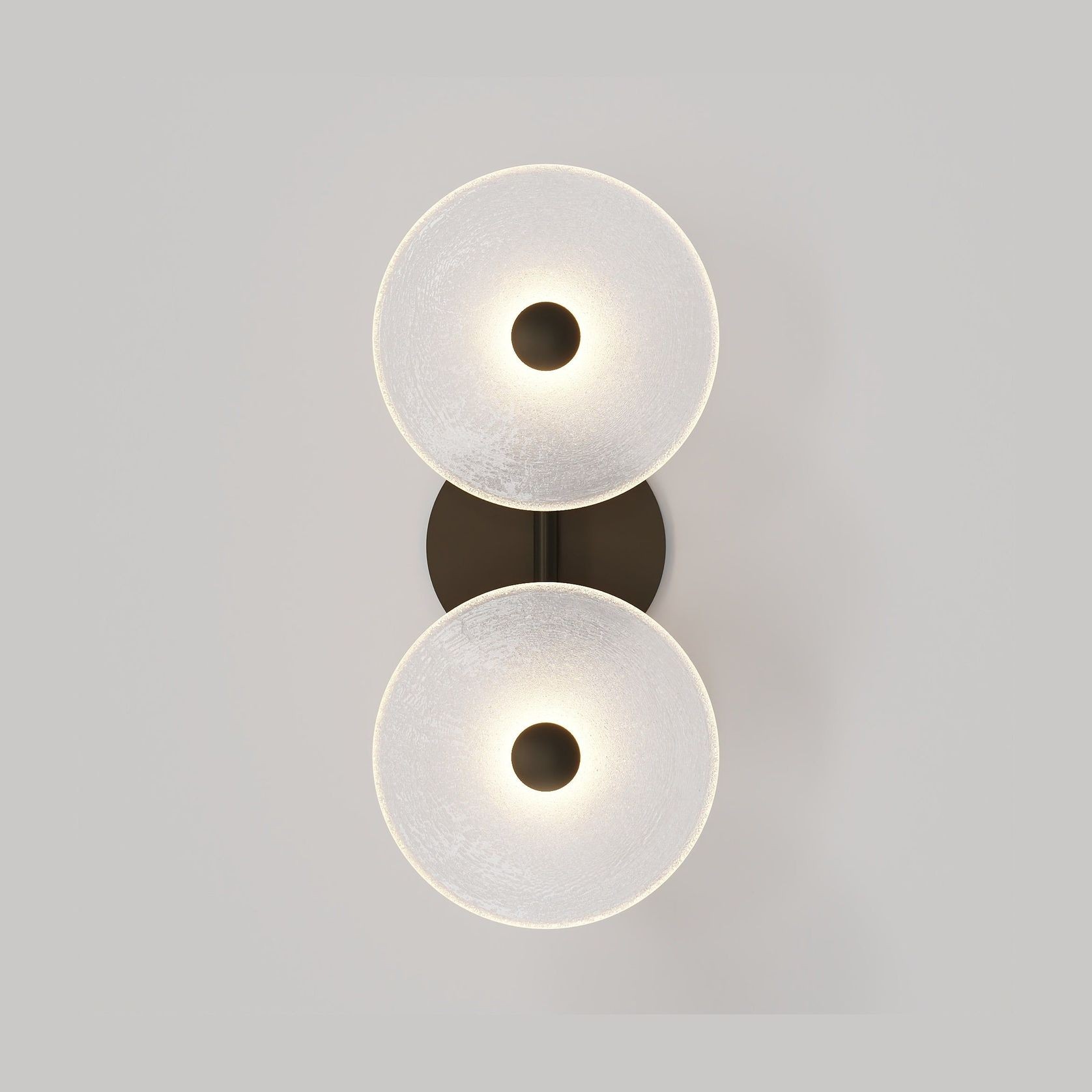 Coral Duo Rod Wall Light - (Centered) gallery detail image