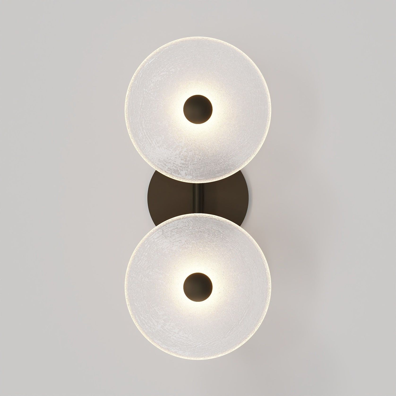 Coral Duo Rod Wall Light - (Centered) gallery detail image
