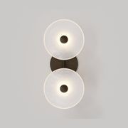 Coral Duo Rod Wall Light - (Centered) gallery detail image