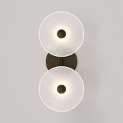 Coral Duo Rod Wall Light - (Centered) gallery detail image