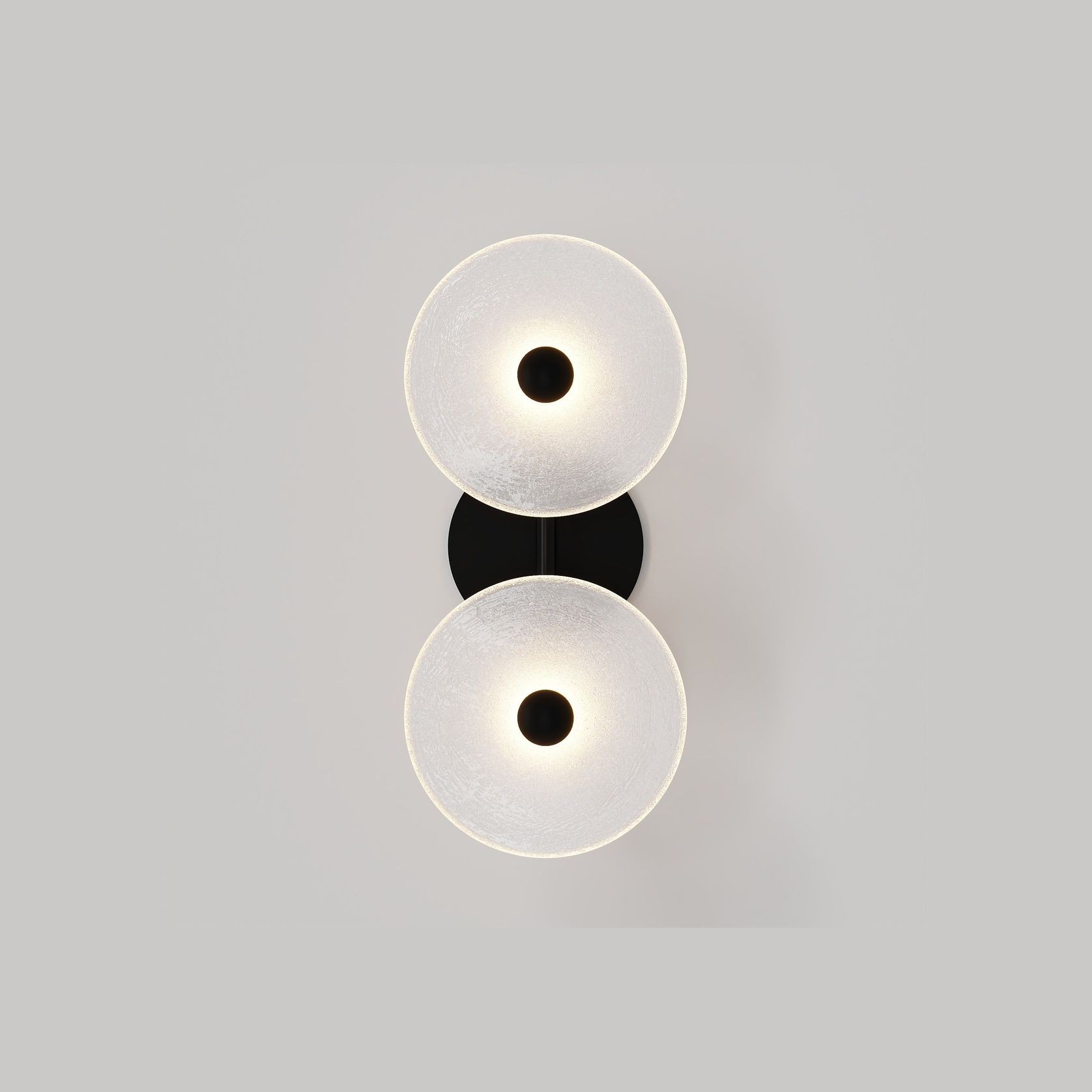 Coral Duo Rod Wall Light - (Centered) gallery detail image