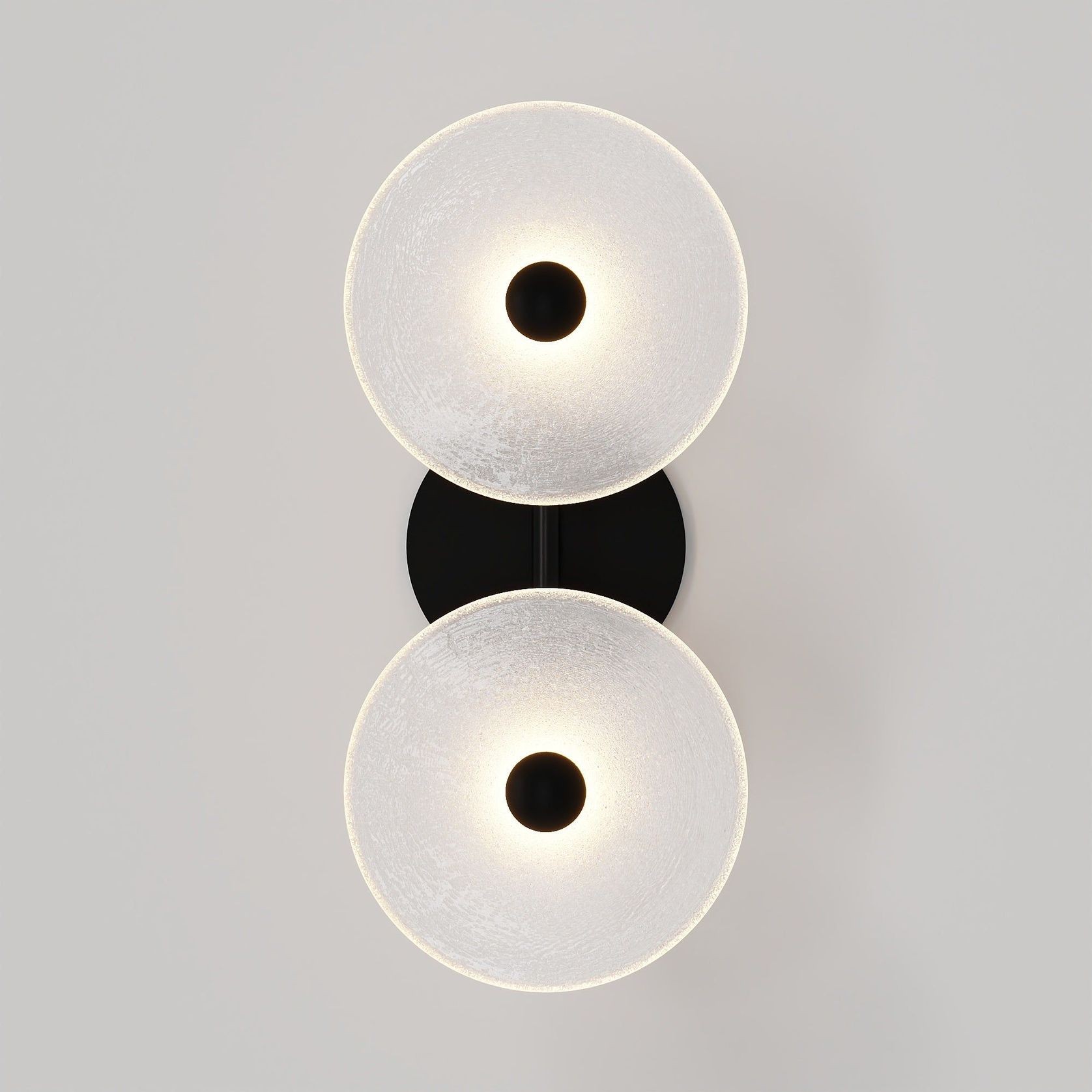 Coral Duo Rod Wall Light - (Centered) gallery detail image