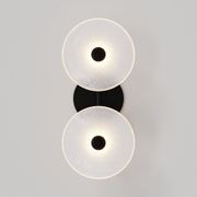 Coral Duo Rod Wall Light - (Centered) gallery detail image