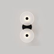 Coral Duo Rod Wall Light - (Centered) gallery detail image