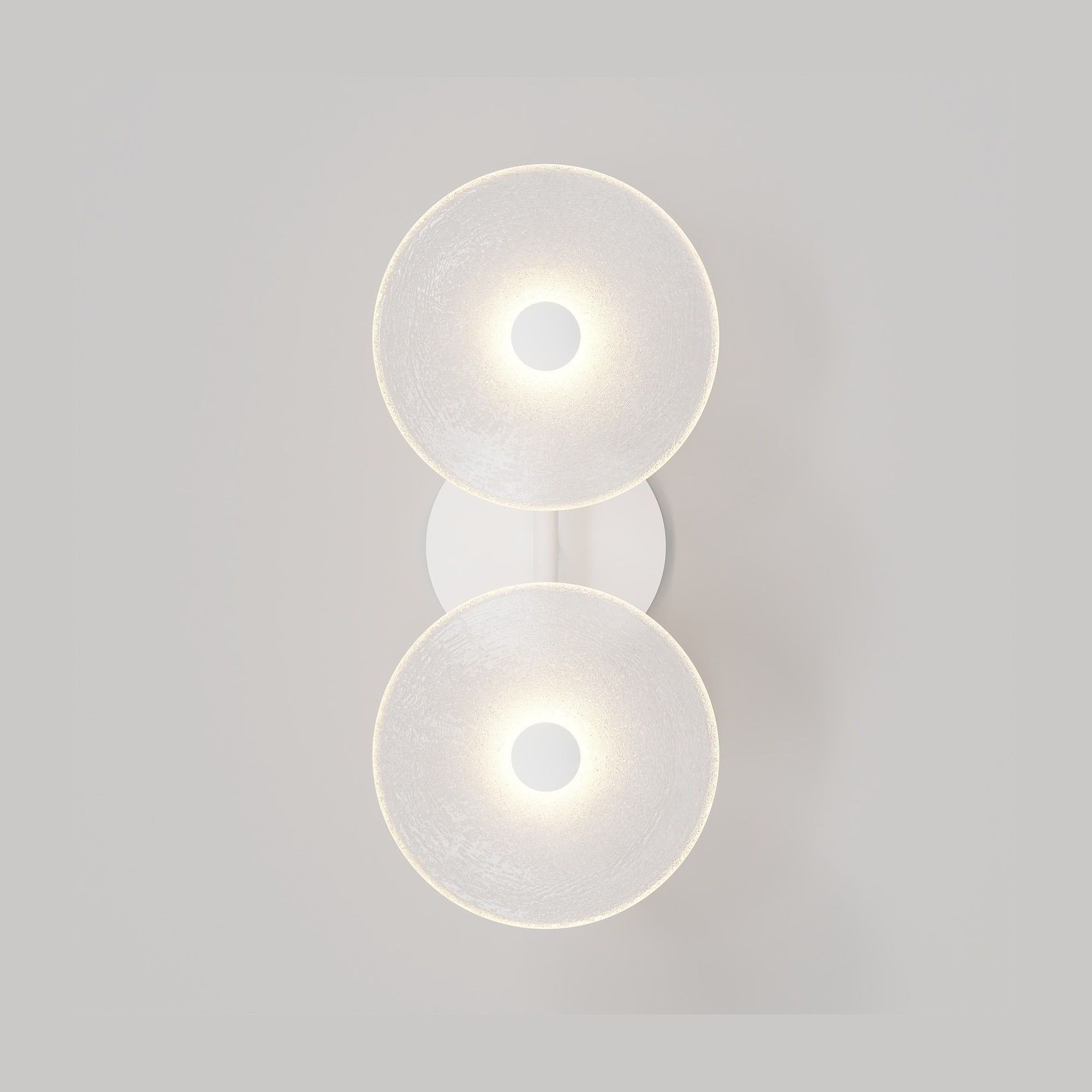 Coral Duo Rod Wall Light - (Centered) gallery detail image