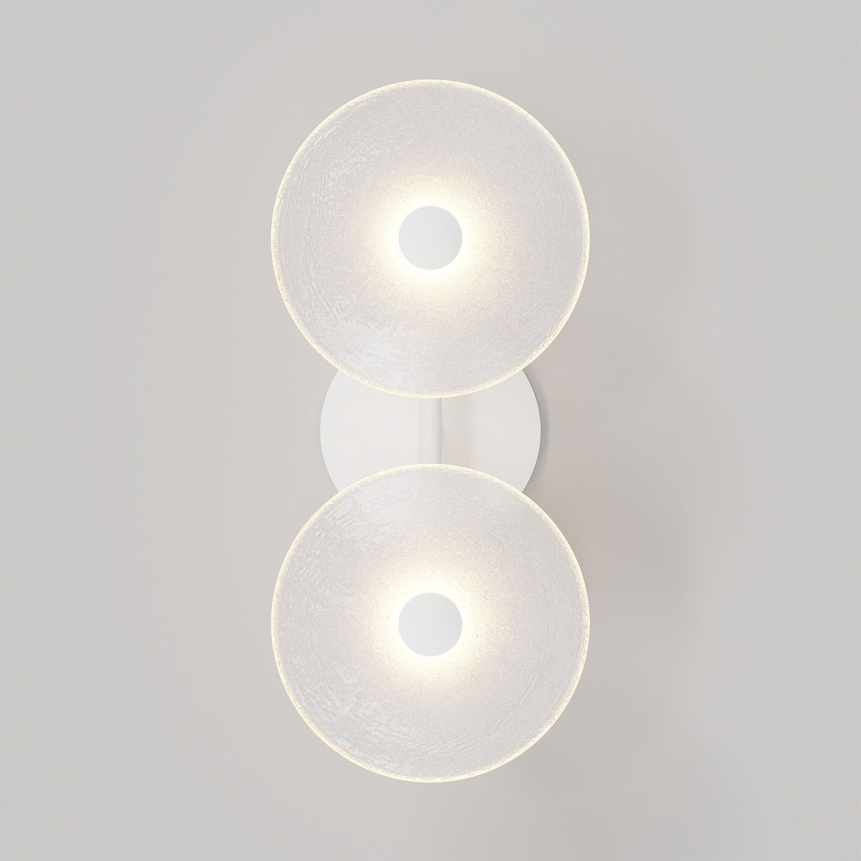 Coral Duo Rod Wall Light - (Centered) gallery detail image