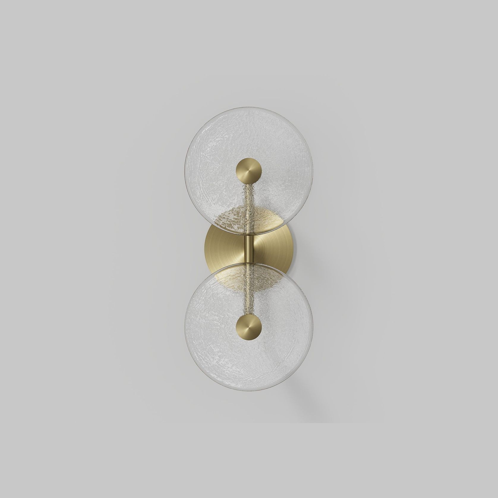 Coral Duo Rod Wall Light - (Centered) gallery detail image