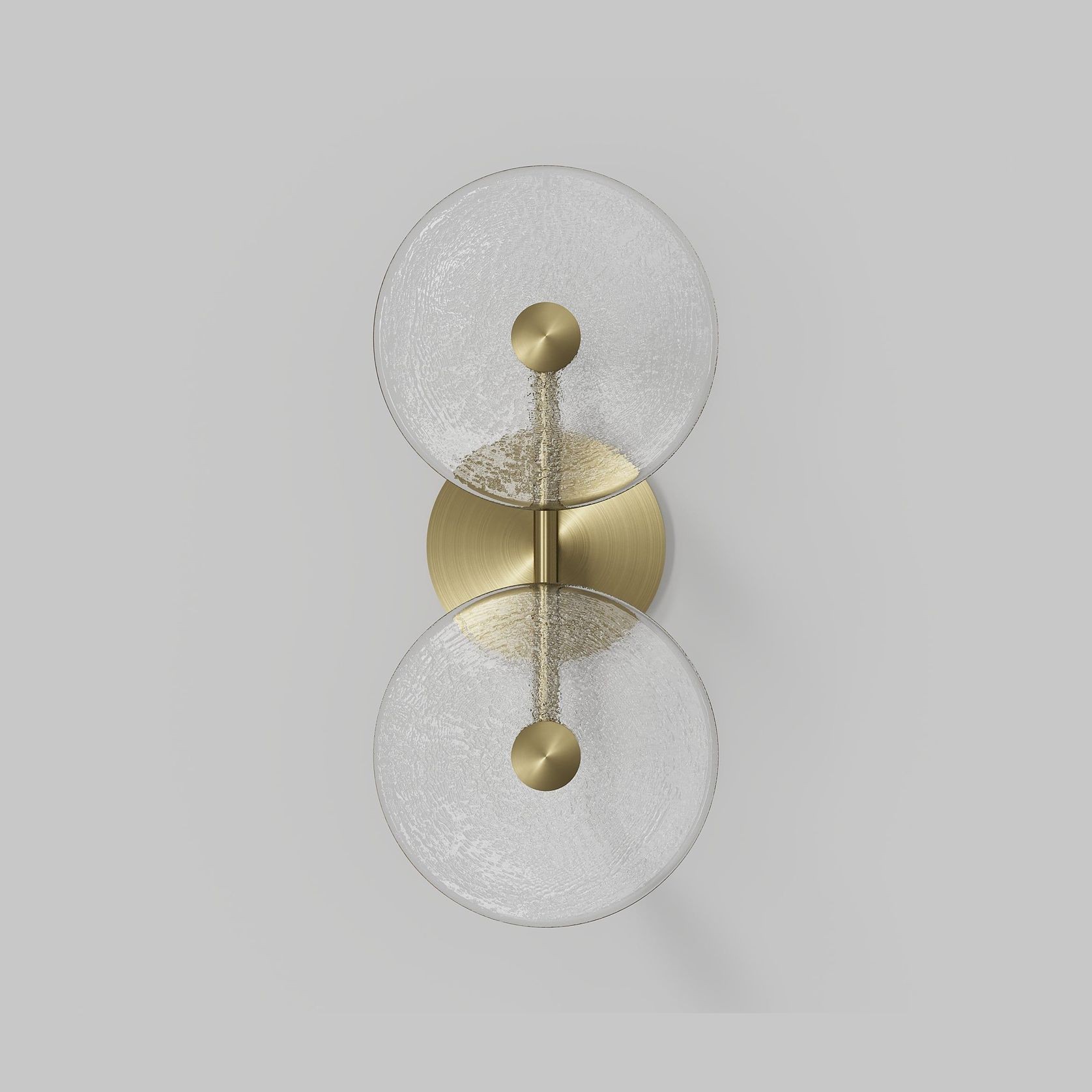 Coral Duo Rod Wall Light - (Centered) gallery detail image
