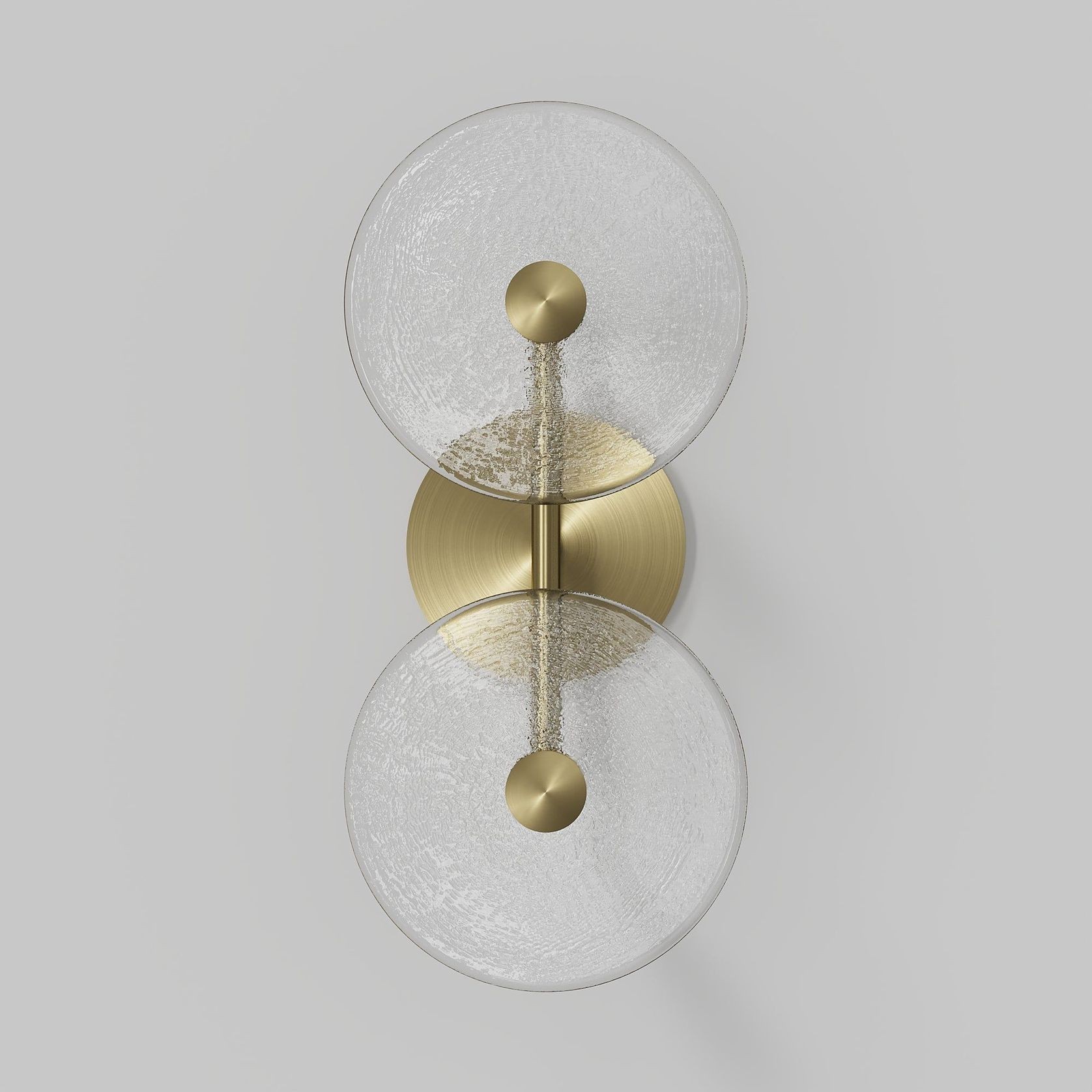 Coral Duo Rod Wall Light - (Centered) gallery detail image