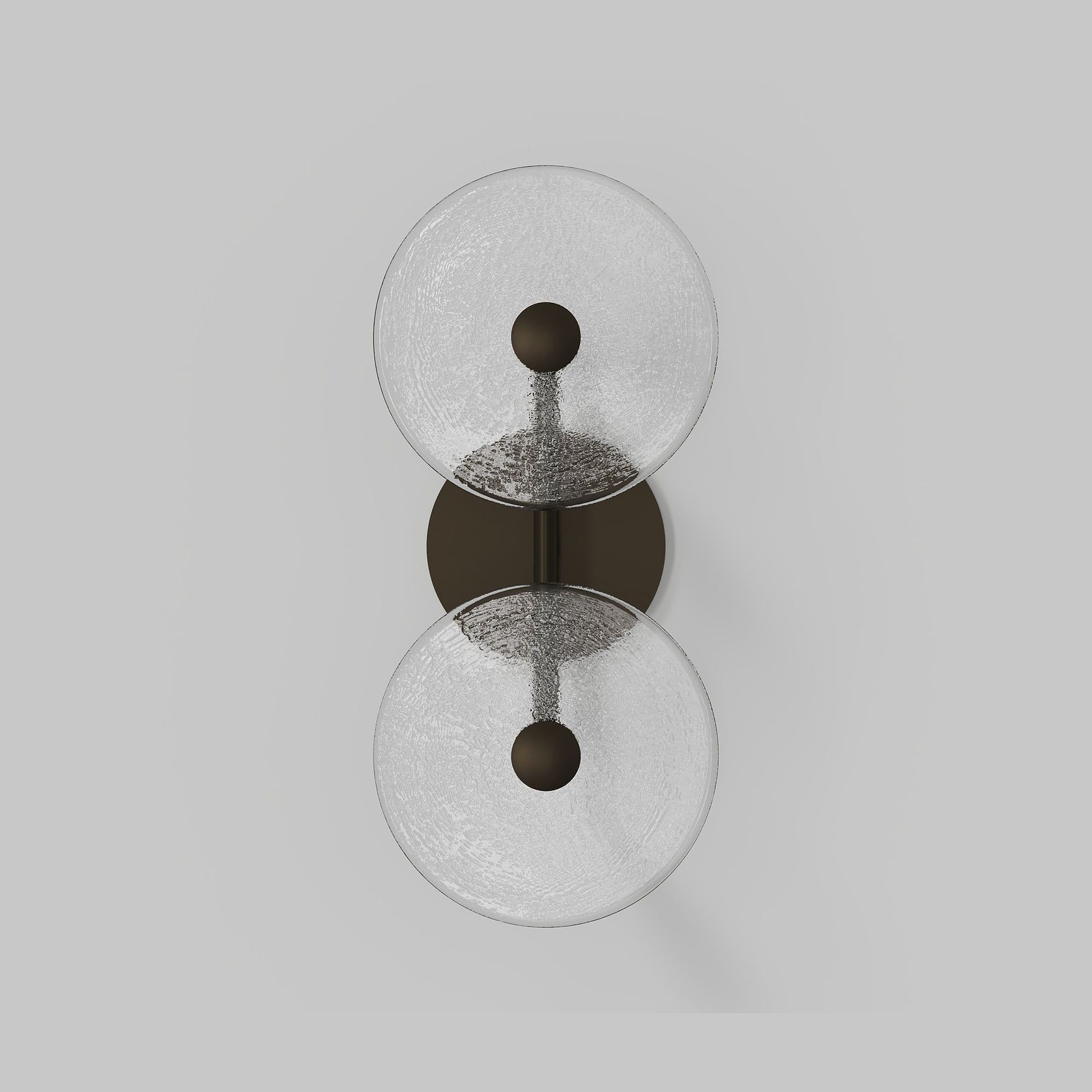 Coral Duo Rod Wall Light - (Centered) gallery detail image