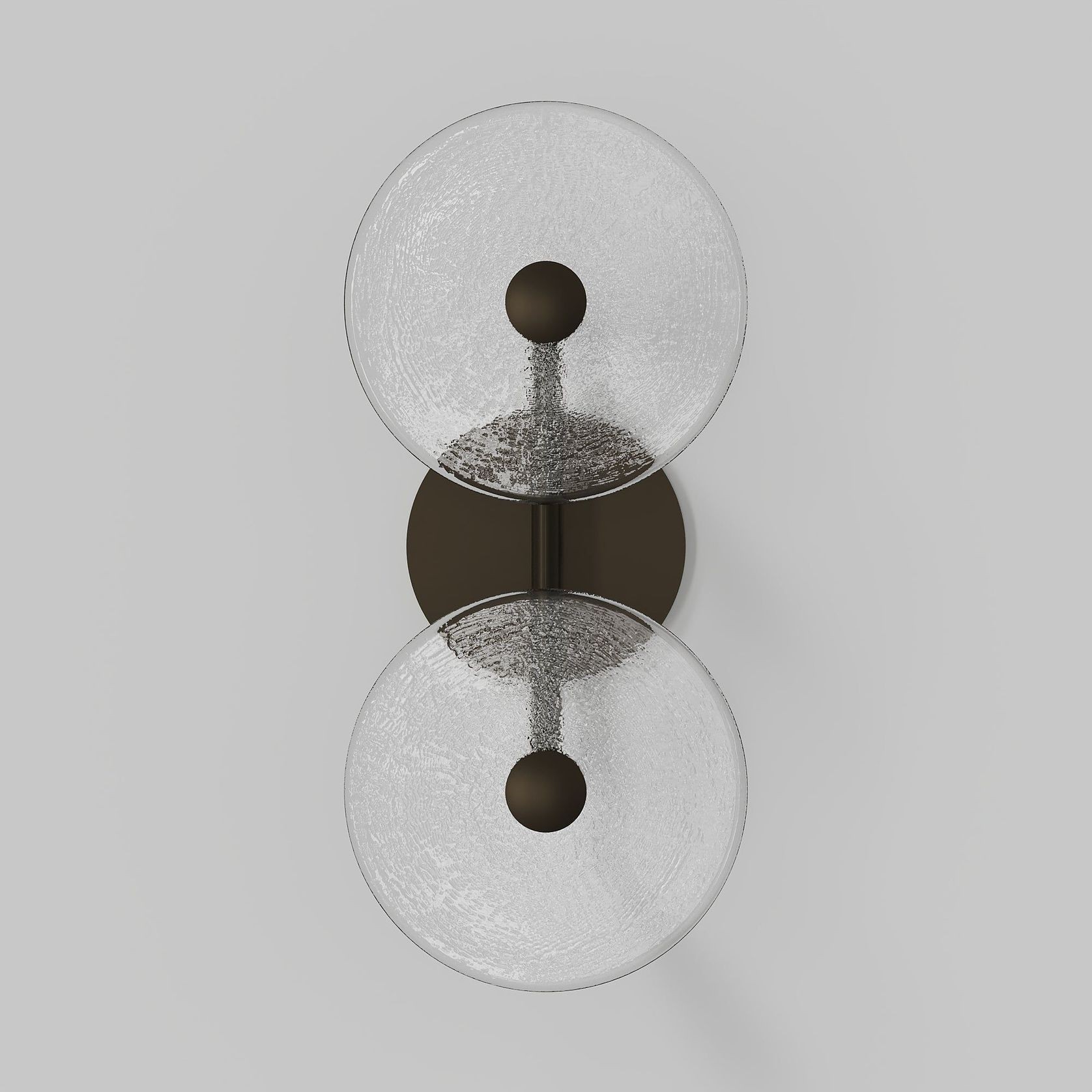 Coral Duo Rod Wall Light - (Centered) gallery detail image