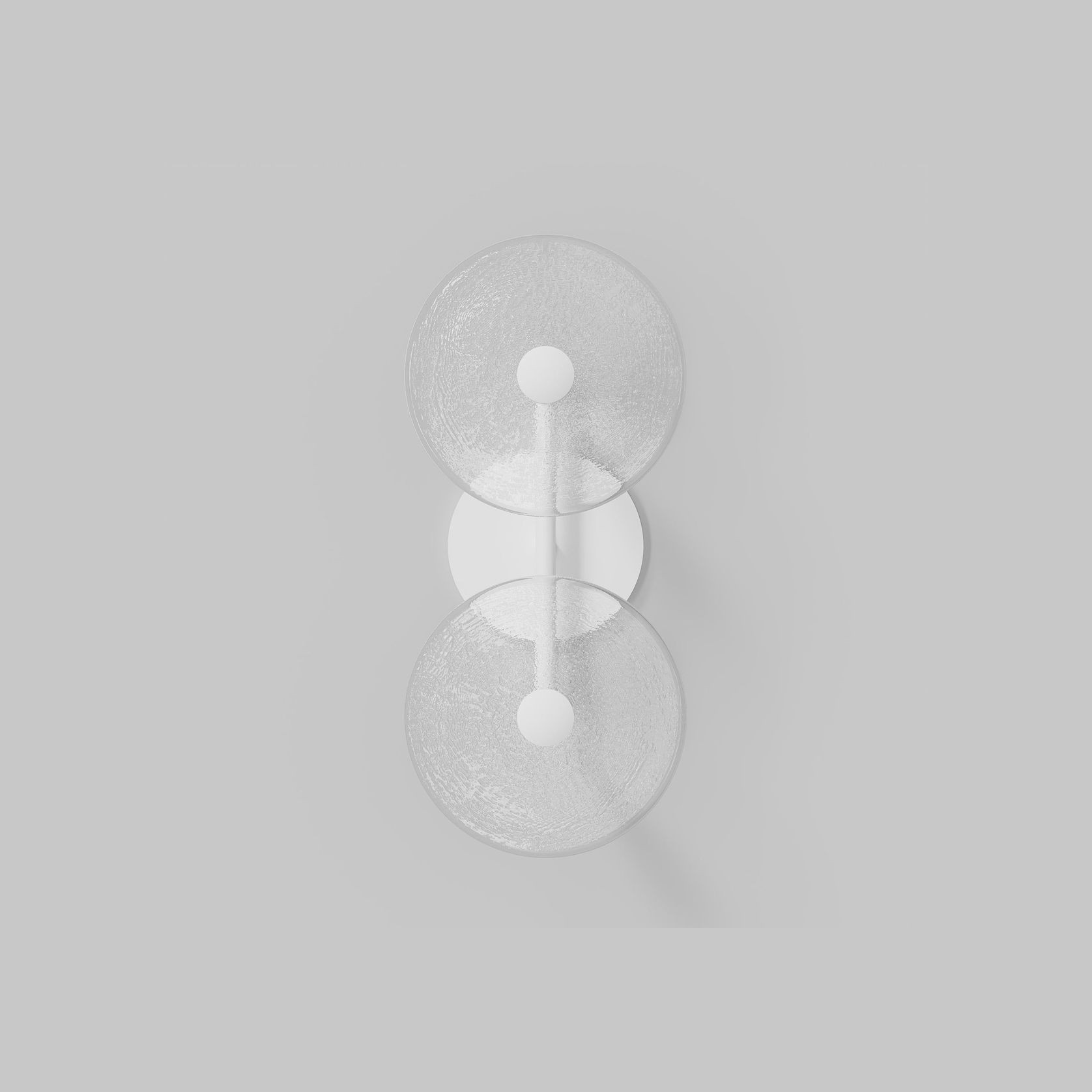 Coral Duo Rod Wall Light - (Centered) gallery detail image