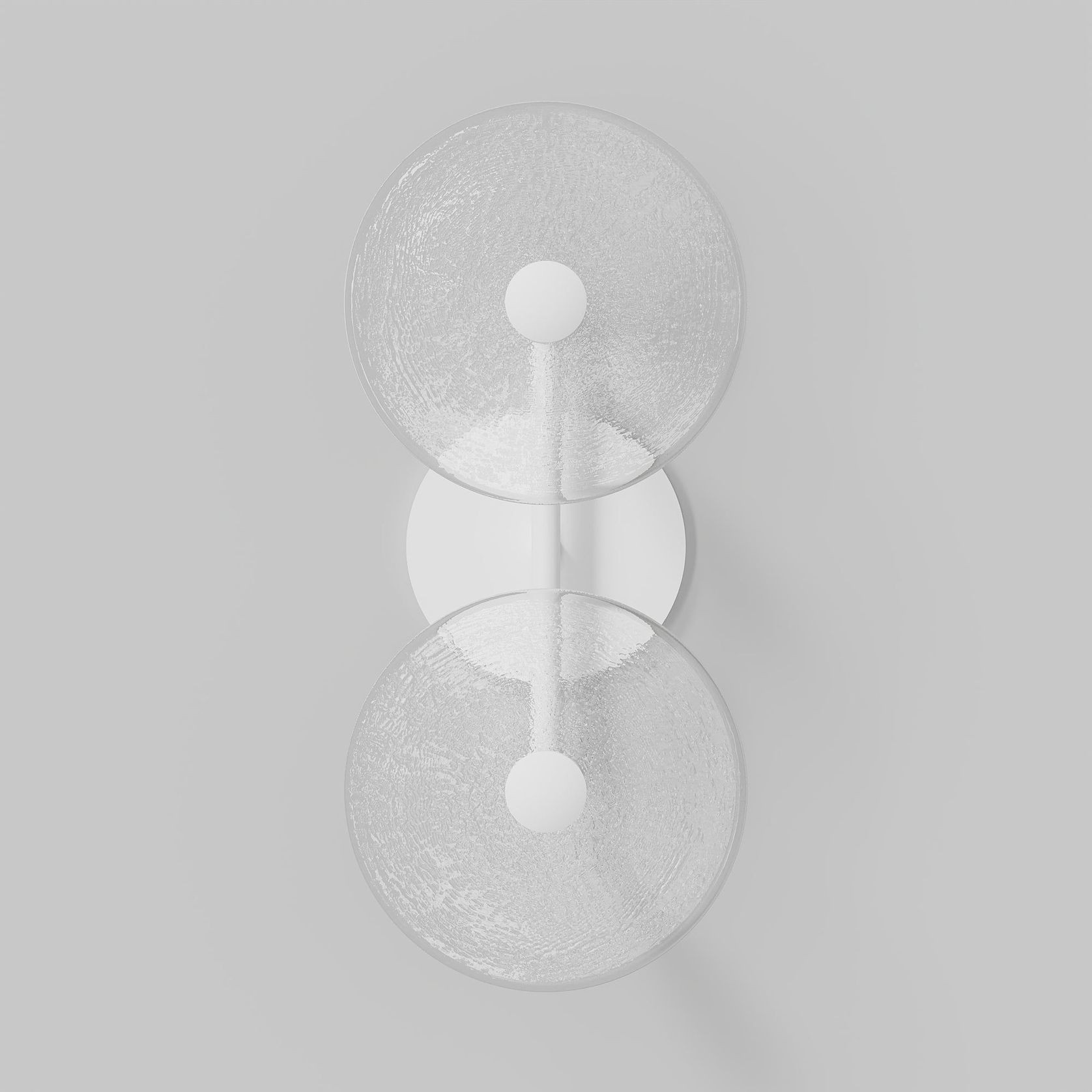 Coral Duo Rod Wall Light - (Centered) gallery detail image