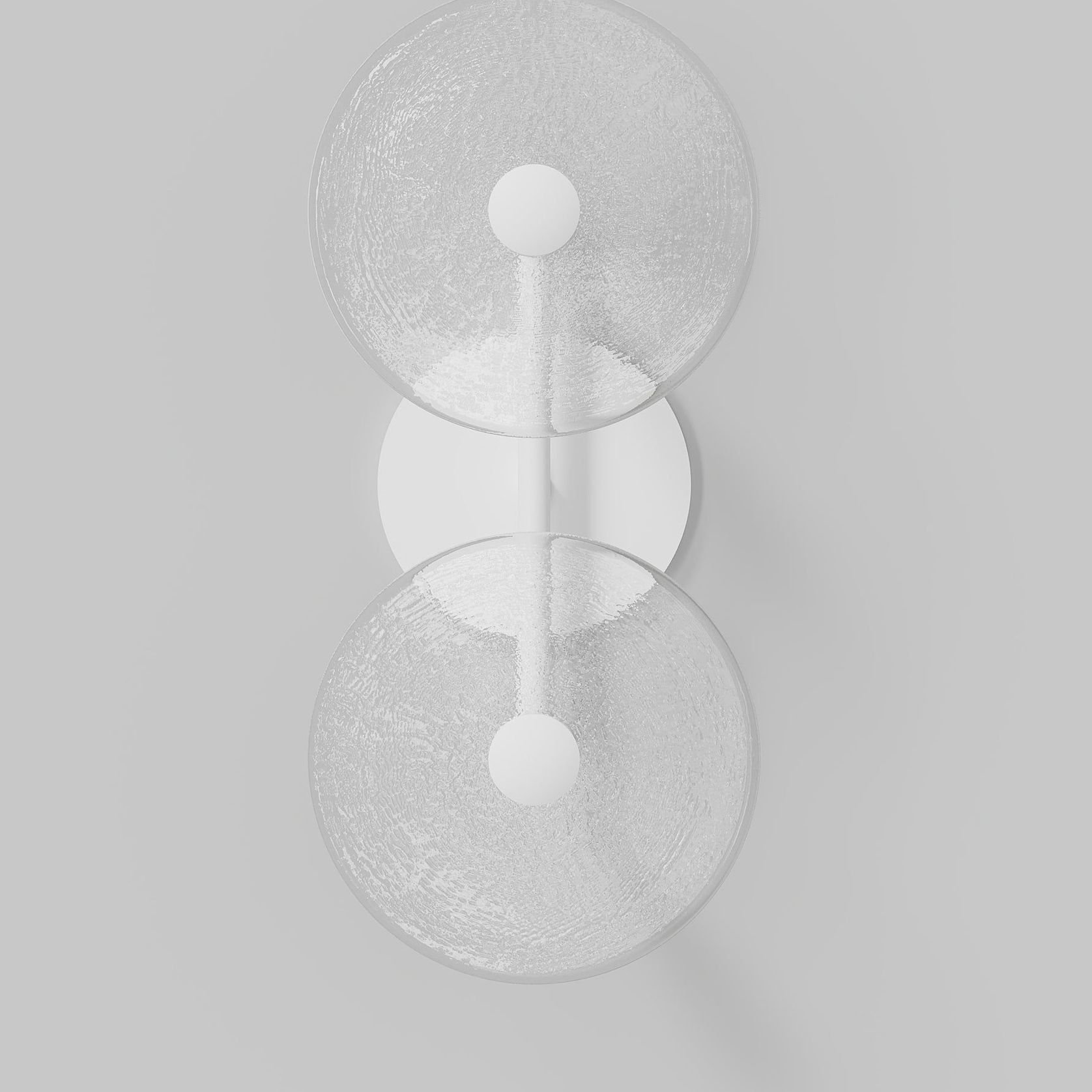 Coral Duo Rod Wall Light - (Centered) gallery detail image