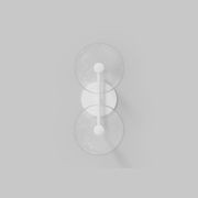 Coral Duo Rod Wall Light - (Centered) gallery detail image