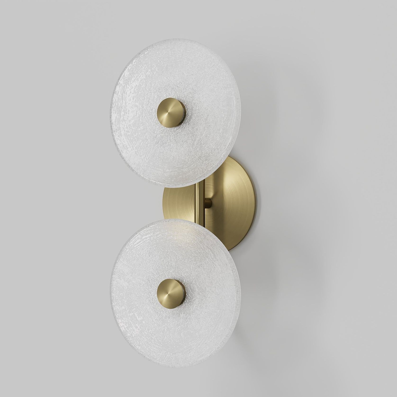 Coral Duo Rod Wall Light - (Centered) gallery detail image