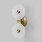 Coral Duo Rod Wall Light - (Centered) gallery detail image