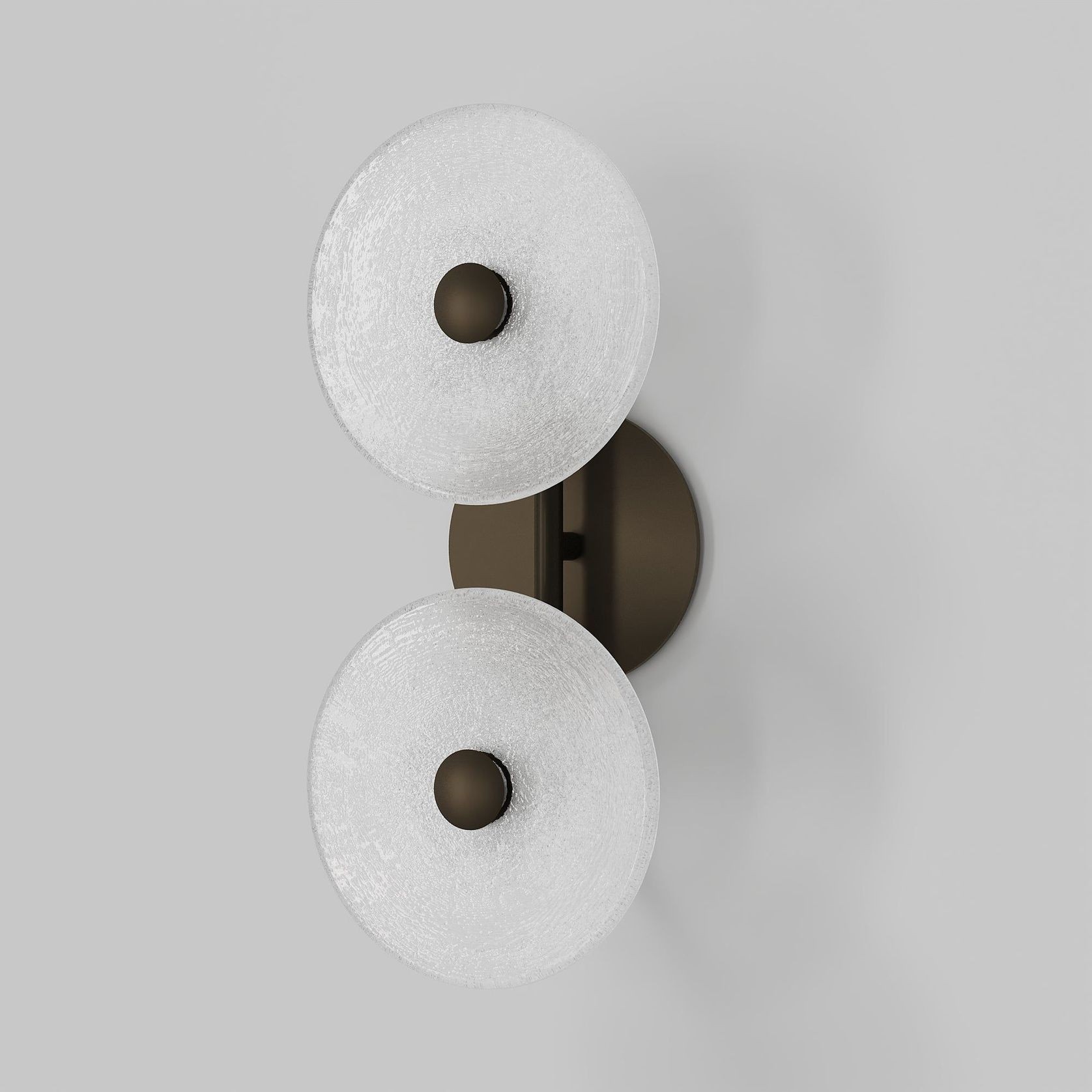Coral Duo Rod Wall Light - (Centered) gallery detail image