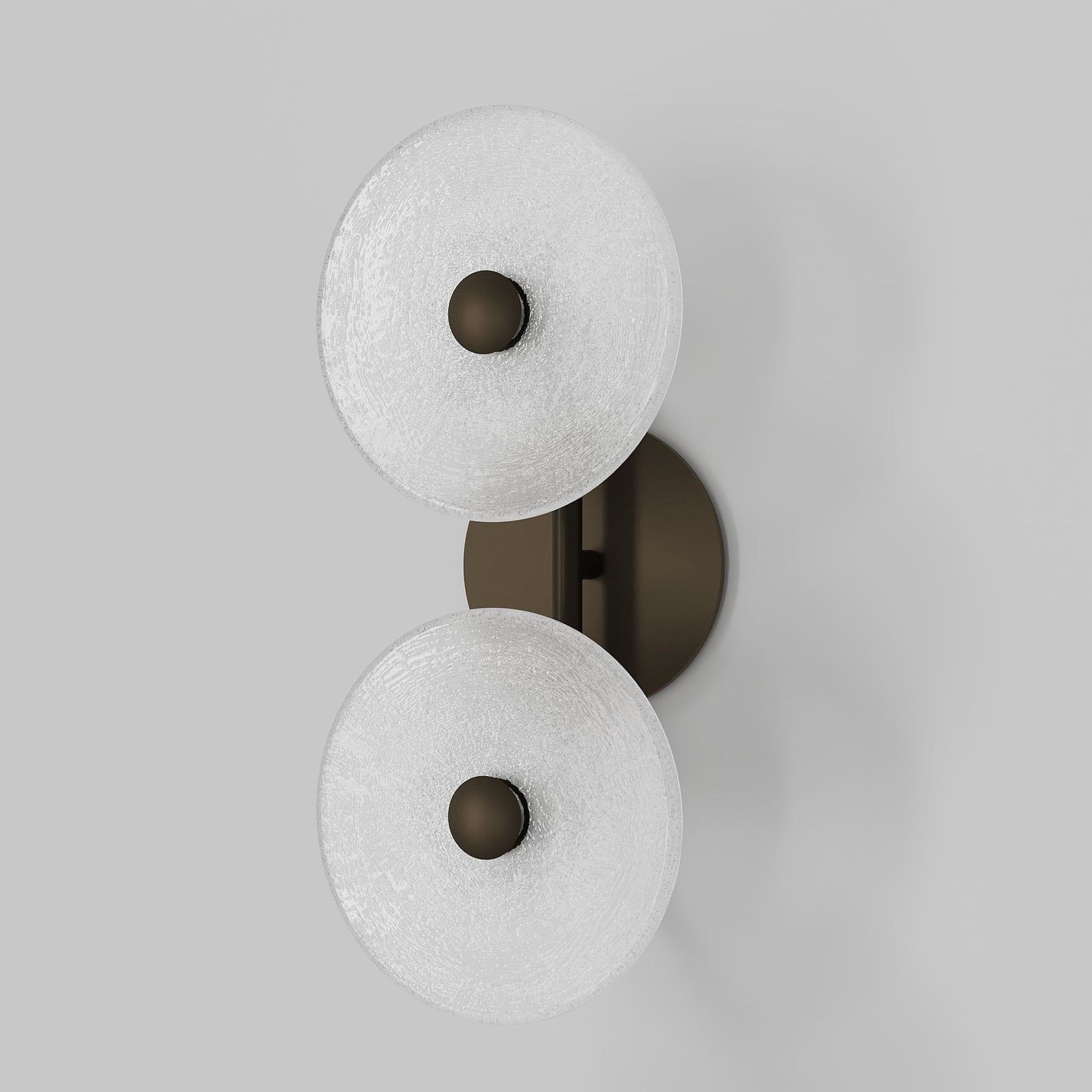 Coral Duo Rod Wall Light - (Centered) gallery detail image