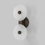 Coral Duo Rod Wall Light - (Centered) gallery detail image
