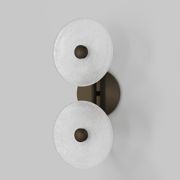 Coral Duo Rod Wall Light - (Centered) gallery detail image