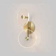 Coral Duo Rod Wall Light - (Off-Centered) gallery detail image