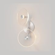 Coral Duo Rod Wall Light - (Off-Centered) gallery detail image