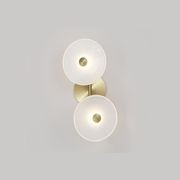 Coral Duo Rod Wall Light - (Off-Centered) gallery detail image