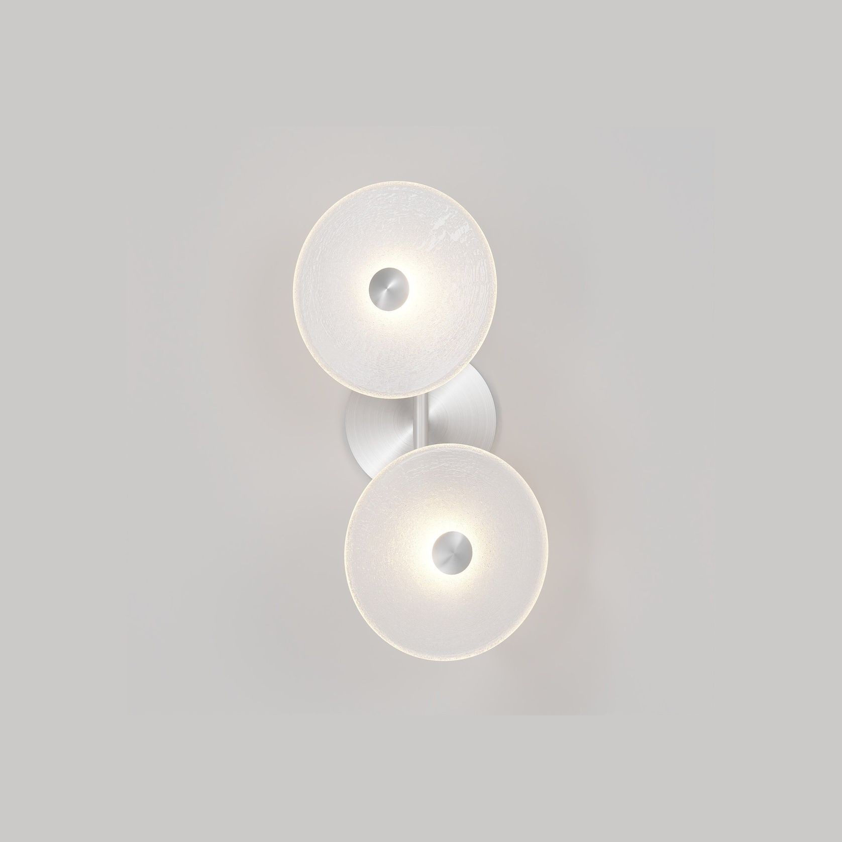 Coral Duo Rod Wall Light - (Off-Centered) gallery detail image