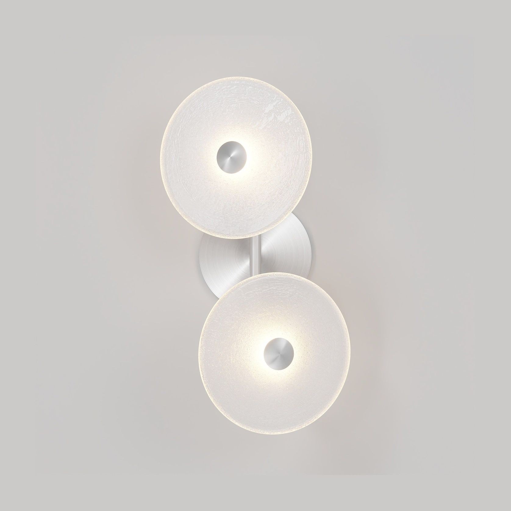 Coral Duo Rod Wall Light - (Off-Centered) gallery detail image