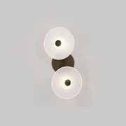 Coral Duo Rod Wall Light - (Off-Centered) gallery detail image